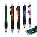 Stylus Click Ballpoint Pen,with digital full color process
